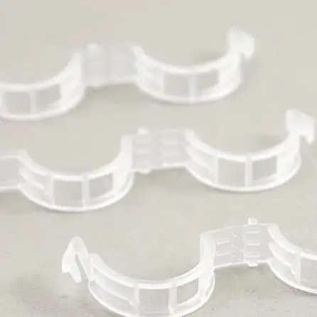 

100pcs Plastic Plant Clips For Climbing Plants Clear Plant Fixing Clip Tomato Trellis Clips Plant Support Clips Vine Fixing Clip