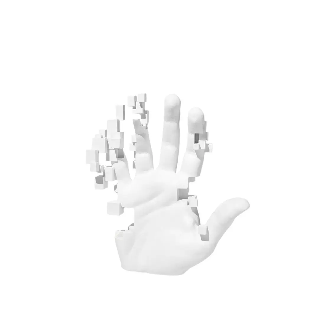 

PYH simple living room TV cabinet palm ornament dining side cabinet study sculpture art model room decoration