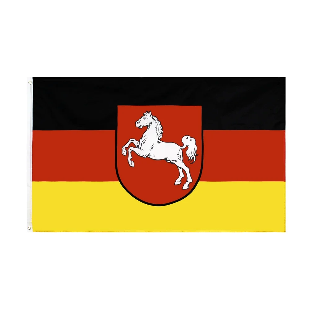 90*150cm Germany State Lower Saxony Flag for Decoration