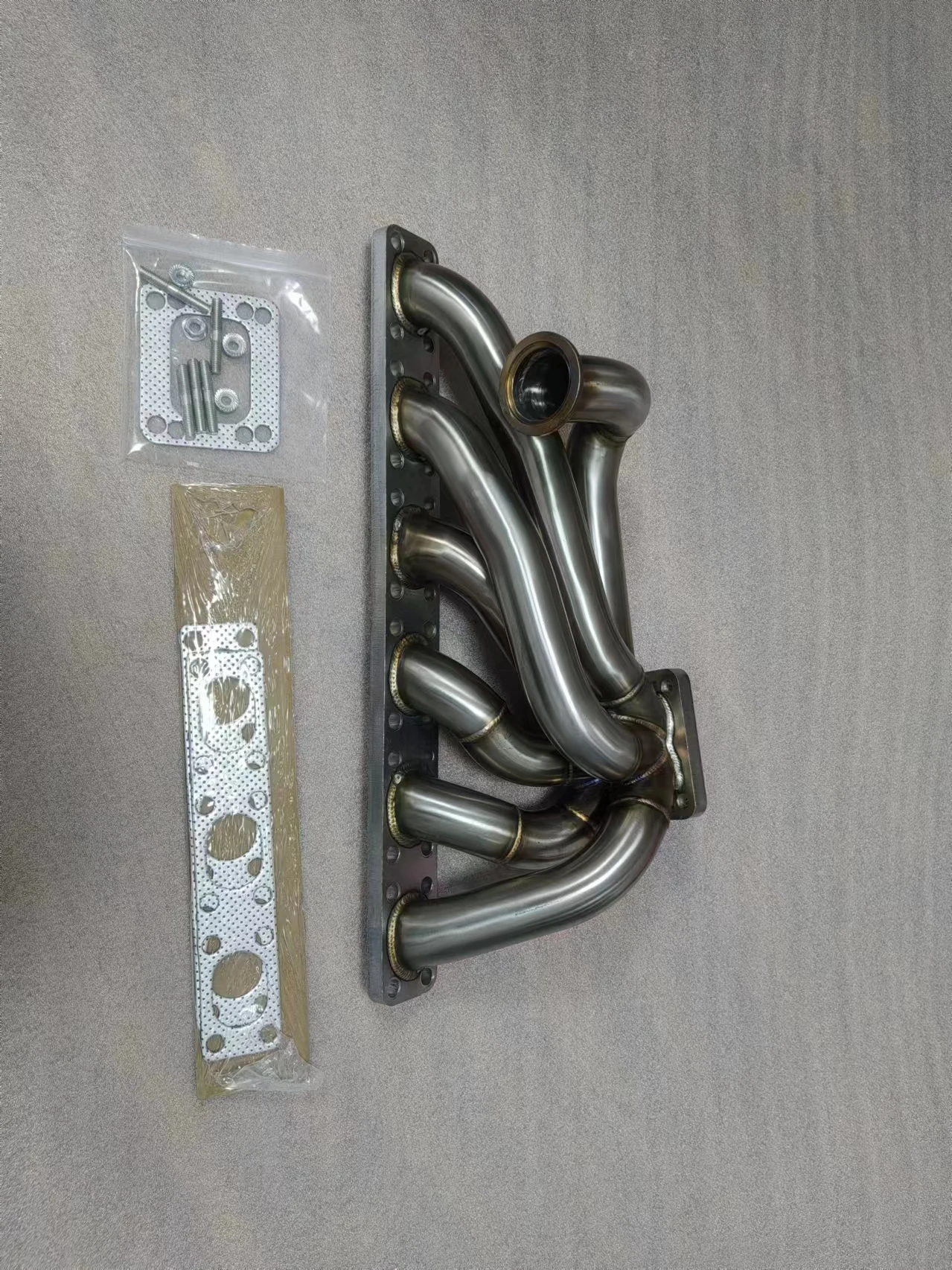 Best Factory Price for Exhaust Pipe Header for OD 42mm Brushed T3/T4 Turbo Manifold for B MW E30 E34 24V M50/M52/S50/S52