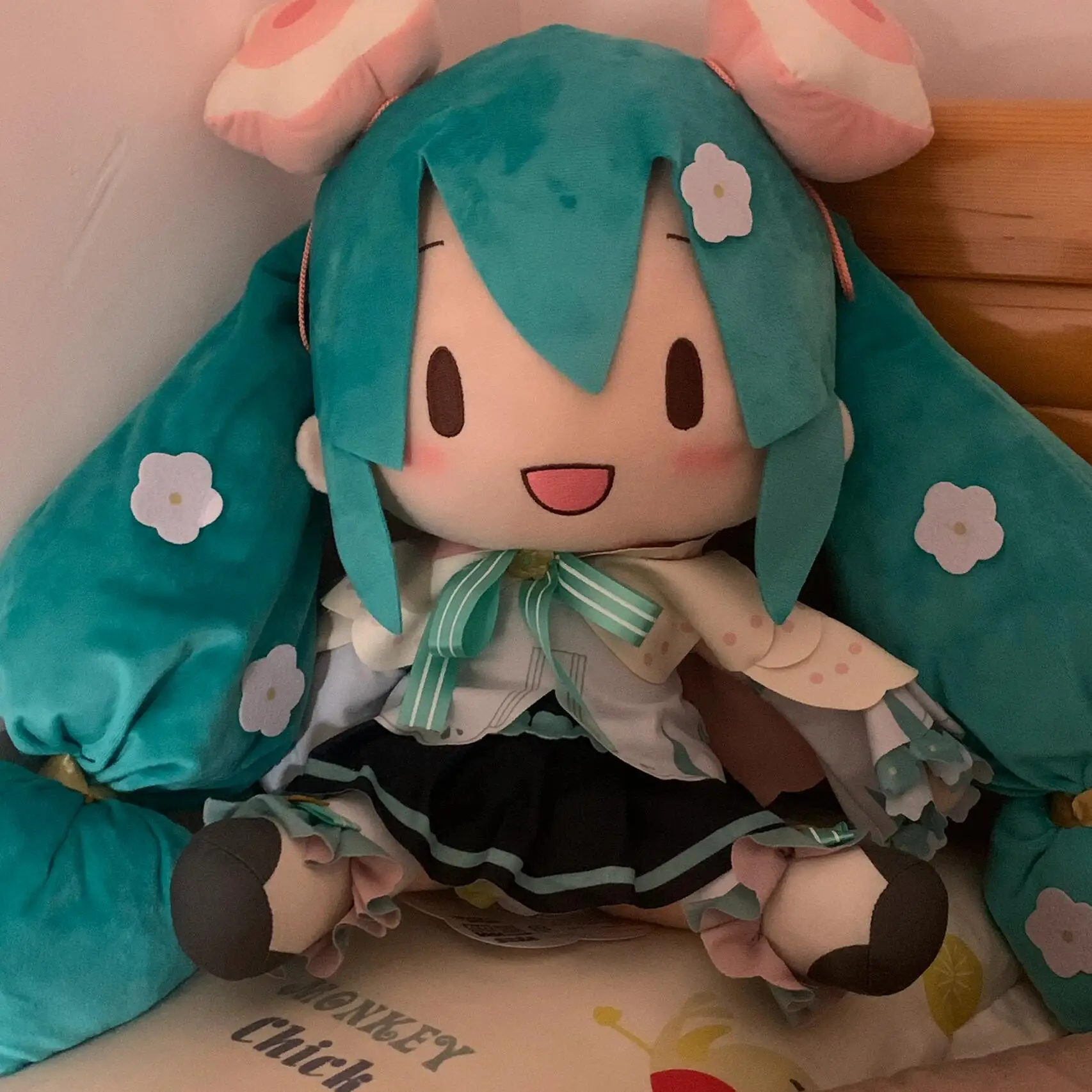 アニメ魔法少女初音ミクふふぬいぐるみプレゼント誕生日クリスマスギフト周りのかわいい花ミク人形プレゼントガールフレンド