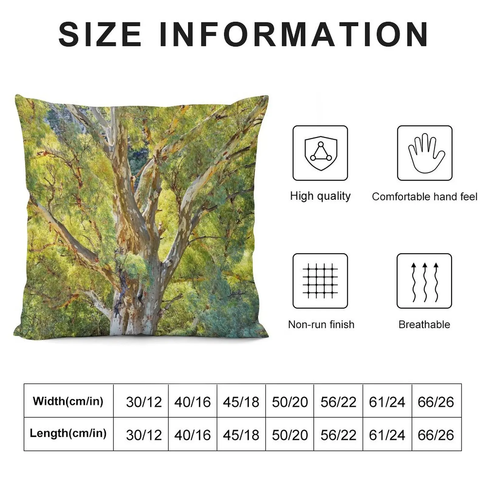 Eucalypt Throw Pillow Christmas Pillowcase Christmas Covers Pillow Cases Decorative sleeping pillows pillow