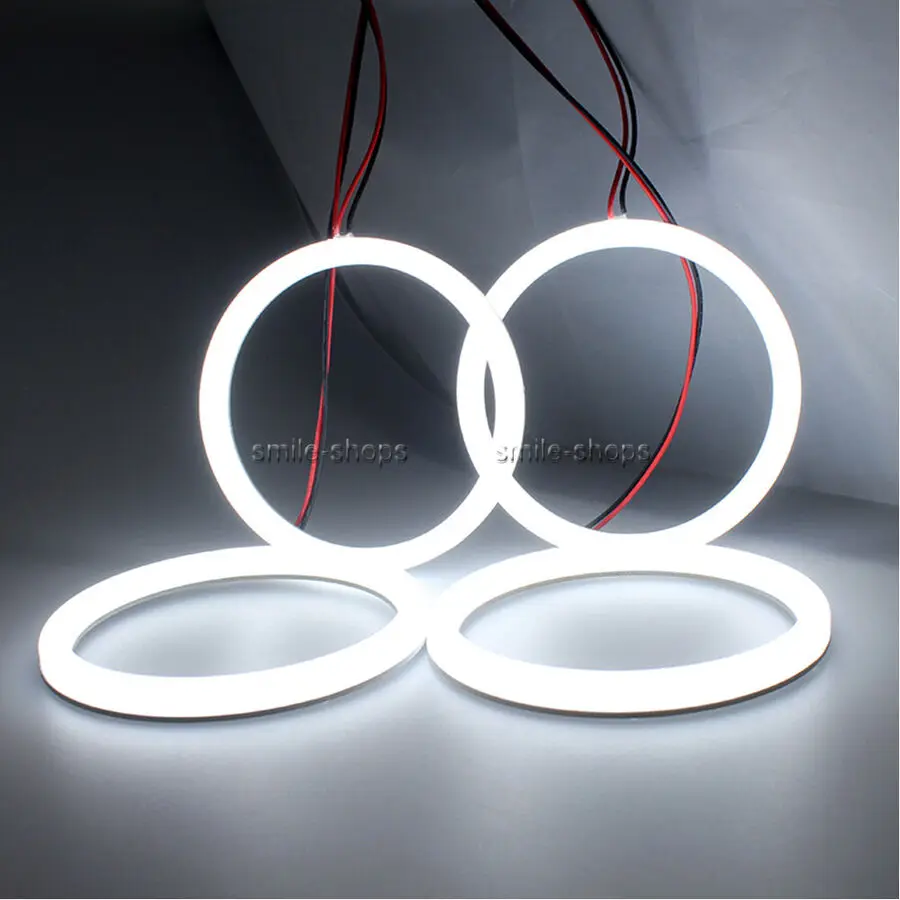 Cotton LED Halo Rings For BMW M3 E90 E91 LCI 06-12 with HID Headlight Angel Eyes view 3