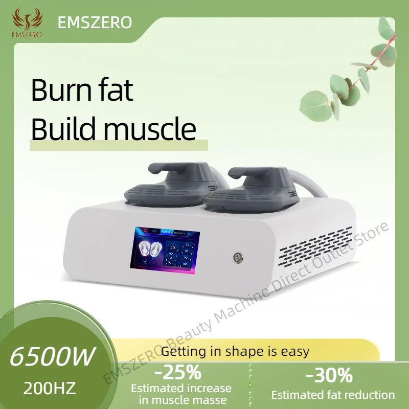 emszero rf slimming 6500W Weight Lose Electromagnetic Pelvic Slimming HI-EMT ems body sculpt machine 2025