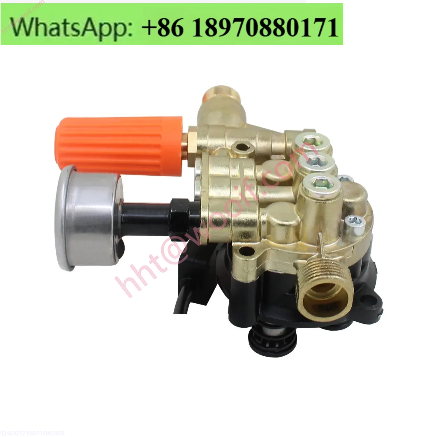 

Головка водяного насоса для мойки высокого давления в сборе, насос головки блока цилиндров для мойки высокого давления, 220 В, детали портативного насоса для бытовой автомойки