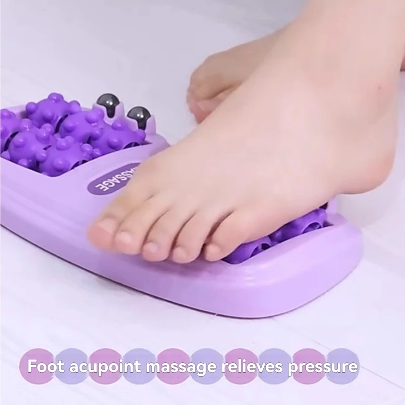 

Foot Massager Magnetic Beads Foot Roller Massage Tool Acupoint Massage to Relieve Plantar Fasciitis Deep Muscle Tissue Recovery