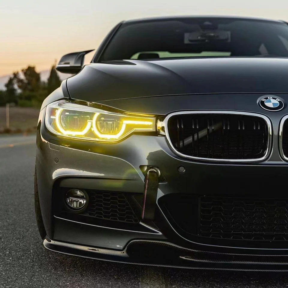 Icedriver-bmw 3シリーズ用マルチカラーLEDライト,エンジェルアイf30