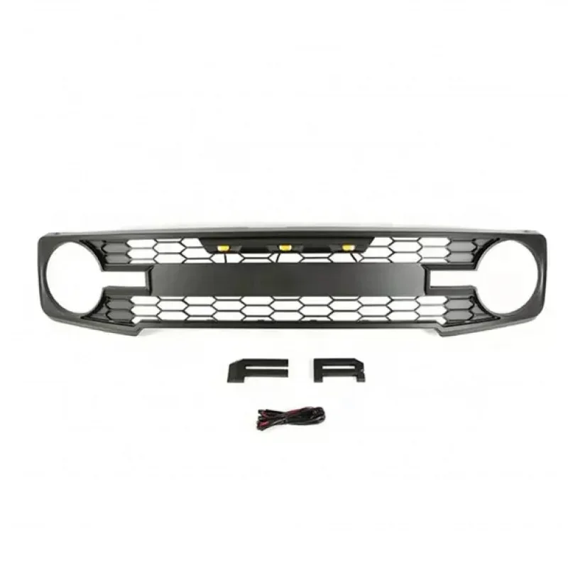 Weatherproof Front Bumper Grille For Off Road Vehicles 2021+ Replacement Auto Parts