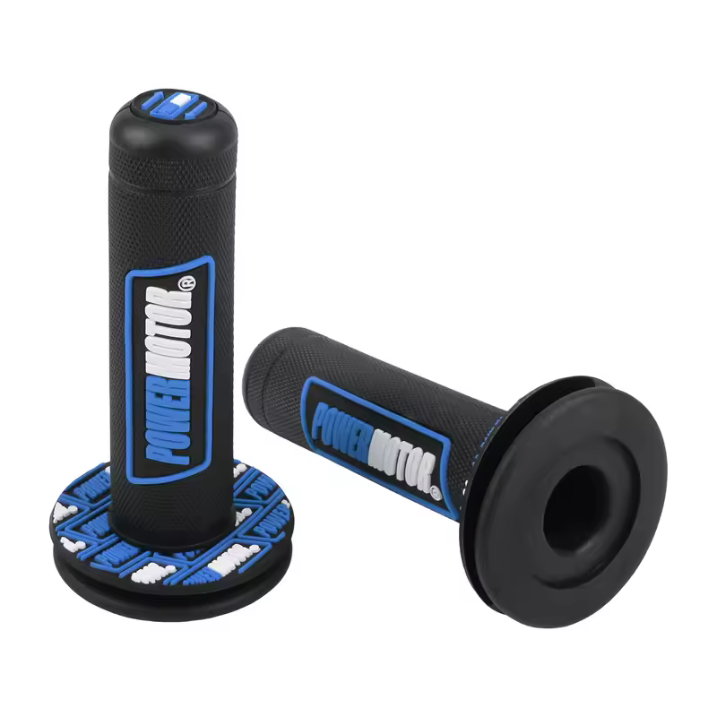 Universal Motorcycle Grips 7/8 In 22mm 24mm Handlebar Protection Accessories Dirt Bike Off-Road Rubber Gel Hand Grip Powermotor - Image 6