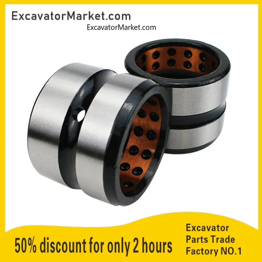 Excavator Spare Bucket Bushing For Kobelco Komatsu Hitachi Sany Kubota Liugong XCMG Kato Digger Excavator Parts