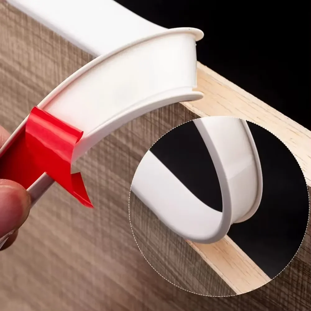 1PC 5m/10m Edge Banding Flexible Self-Adhesive Wood Furniture Corner Edging Protector Self Adhesive Repair Restoration
