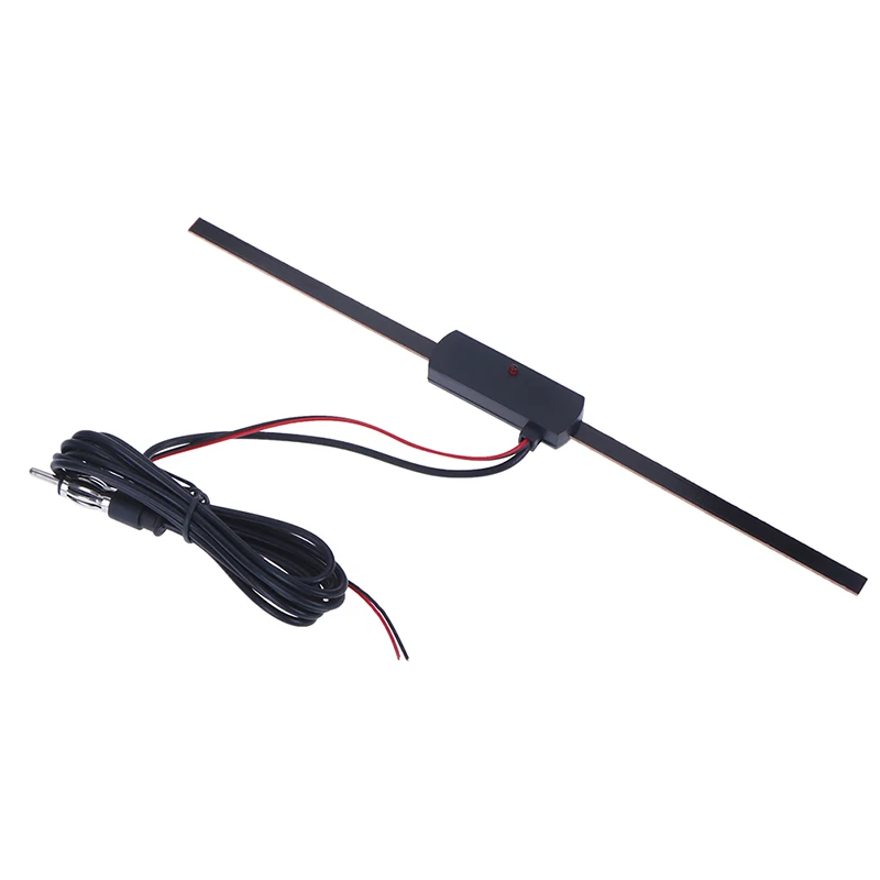 Auto Car Hidden Amplified Antenna 12V Electronic Stereo AM/FM Radio