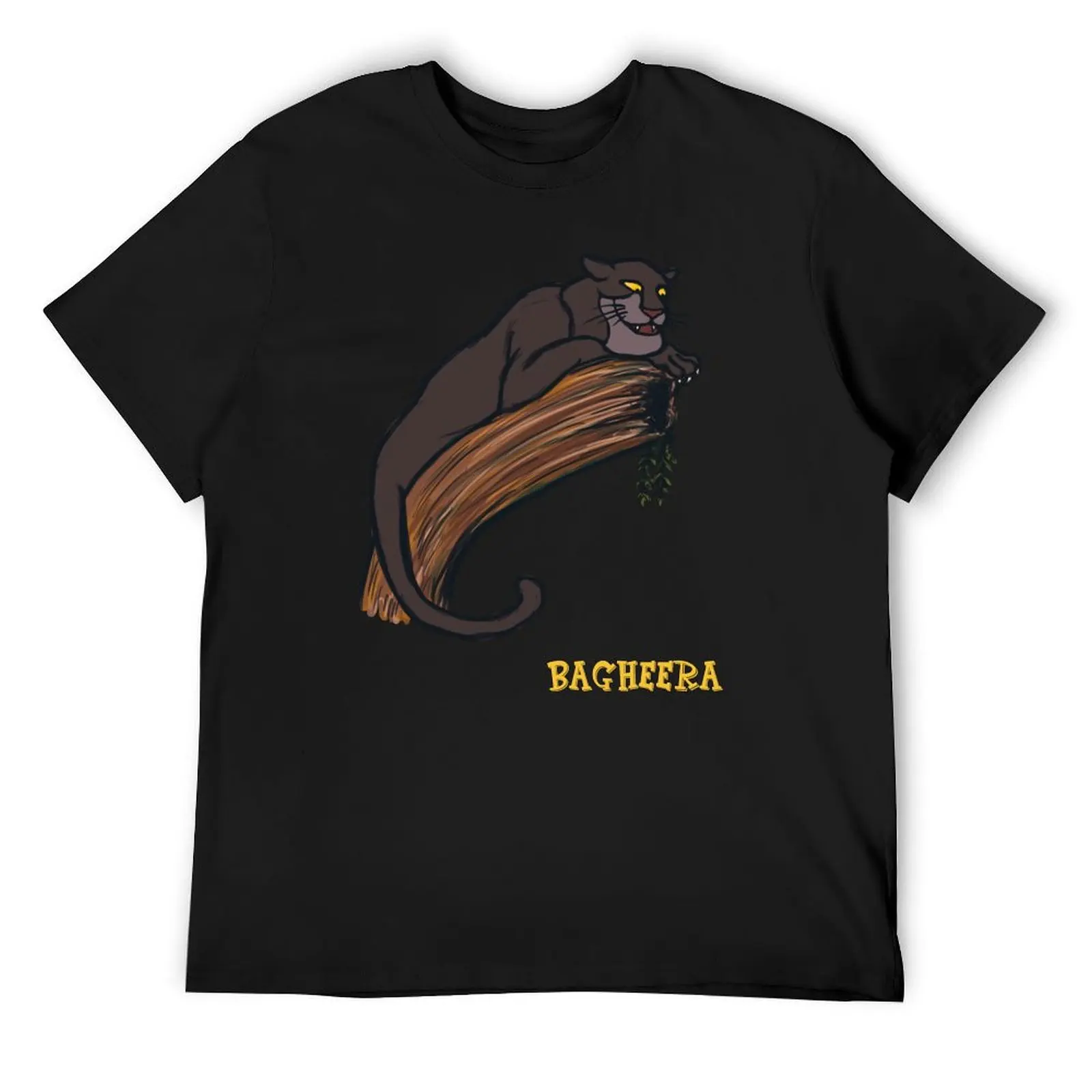 Bagheera the panther T-Shirt graphic tee shirt custom t shirt shirts graphic tee heavyweight t shirts for men