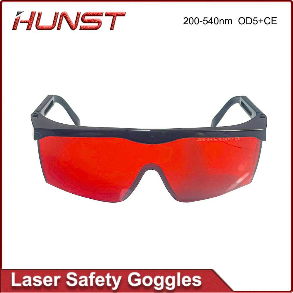 HUNST Laser Safety Glasses Beauty Medical Hair Removal Goggles UV Infrared 200-540nm Goggles OD5 CE