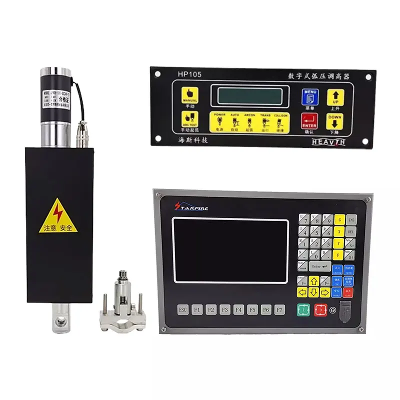 2Axis Control System SF-2100C Operation Controller Of CNC Plasma Flame Cutting Machine SF-2100C+HP105+JYKB-100-DC24V-T3