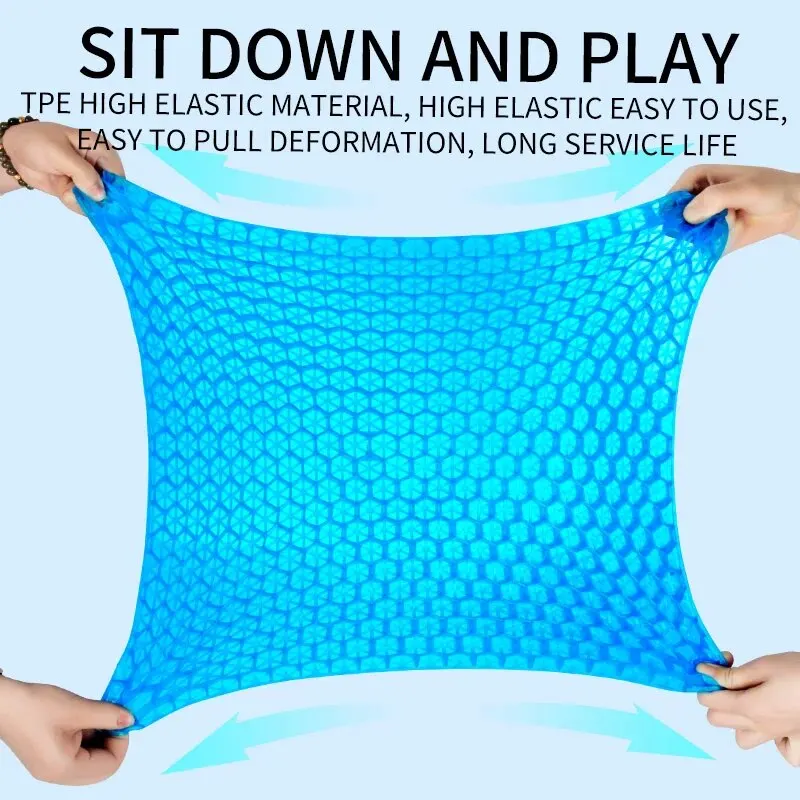 Breathable Summer Honeycomb Gel Cushion, Relieve Tailbone & Back Pressure Pain for Home, Office, Car and Wheelchair