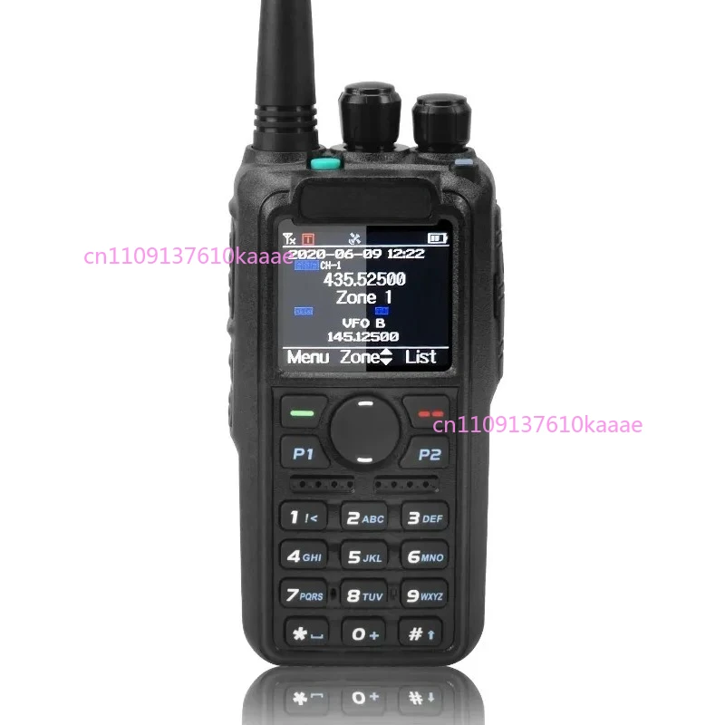 

AT-D878UVII Plus Dual Band Bluetooth PTT Digital/Analog APRS RX & TX AES256 Ecryption USB-C Charge Walkie Talkie