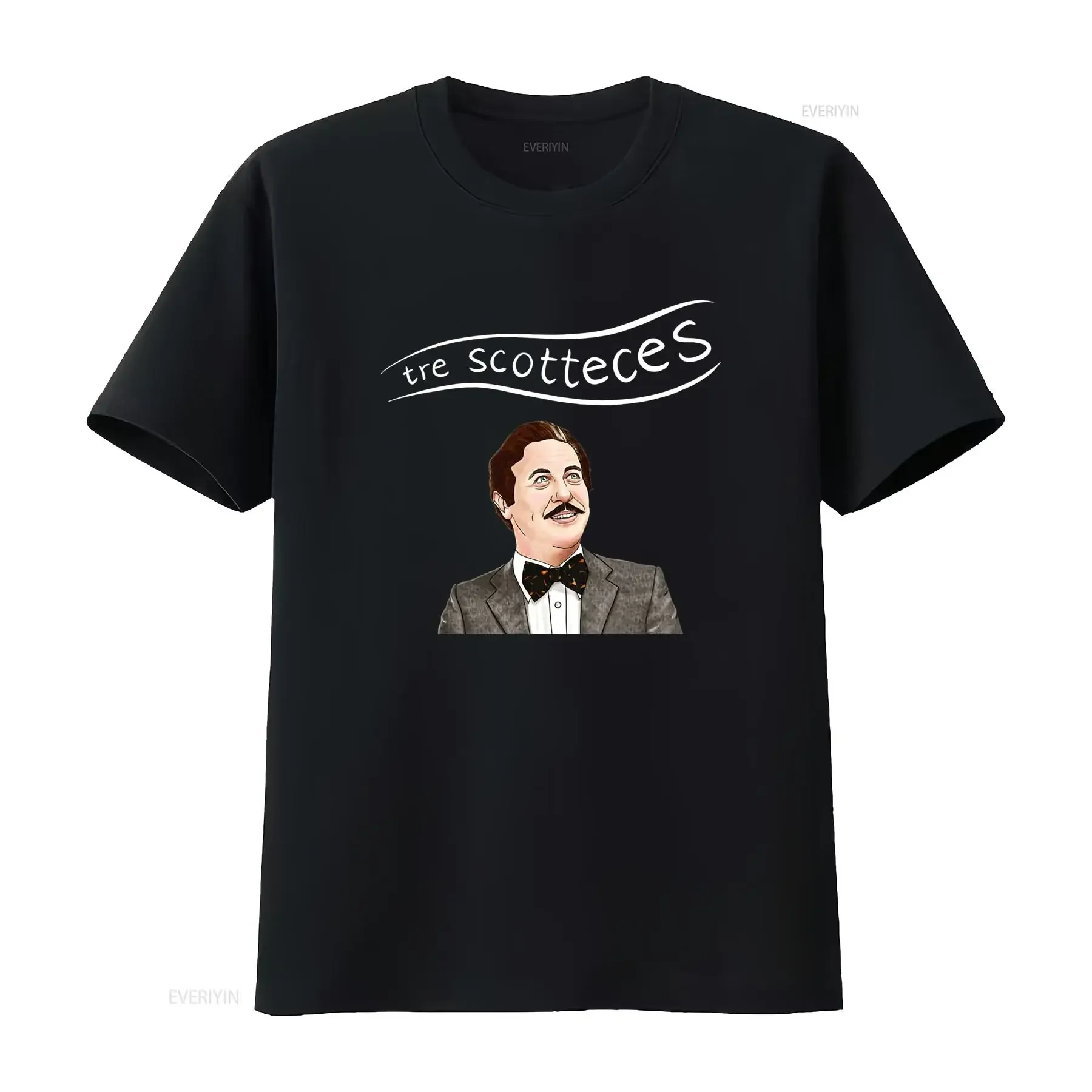 Calboni Vintage T Shirt Girocollo Casual Tessuto Leggermente Elasticizzato Vestibilità Regolare Stampa Perfetta per Uomo