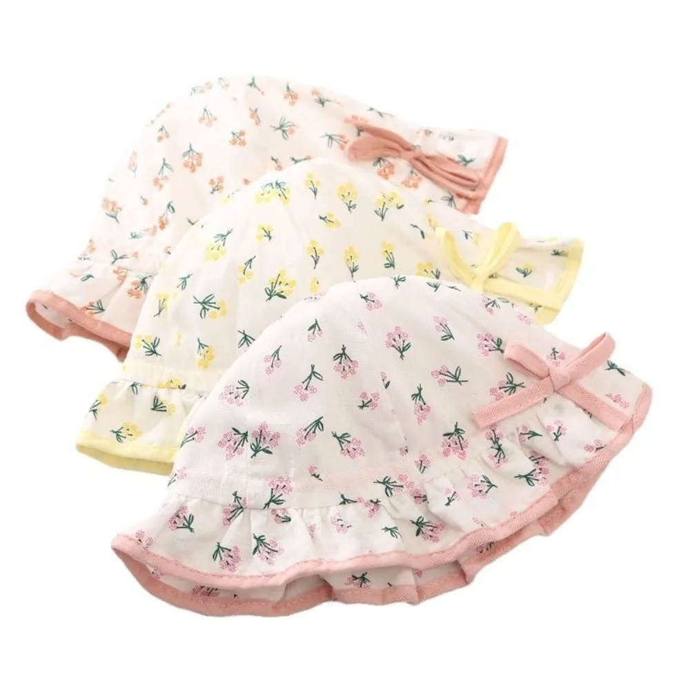 لطيف تنفس الطفل قبعة الرباط أقنعة الشمس أقنعة الرضع قبعة جميلة القوس قابل للتعديل الأطفال قبعة الأشعة فوق البنفسجية حماية