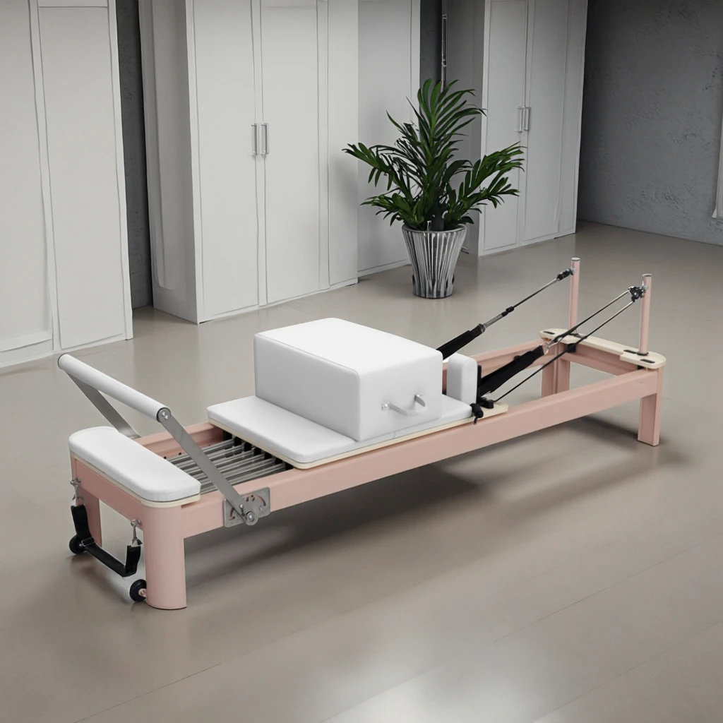 High Quality Commercial Aluminum Alloy Pilates Studio Reformer Durable and Portable Pilates Equipment With CE Certified