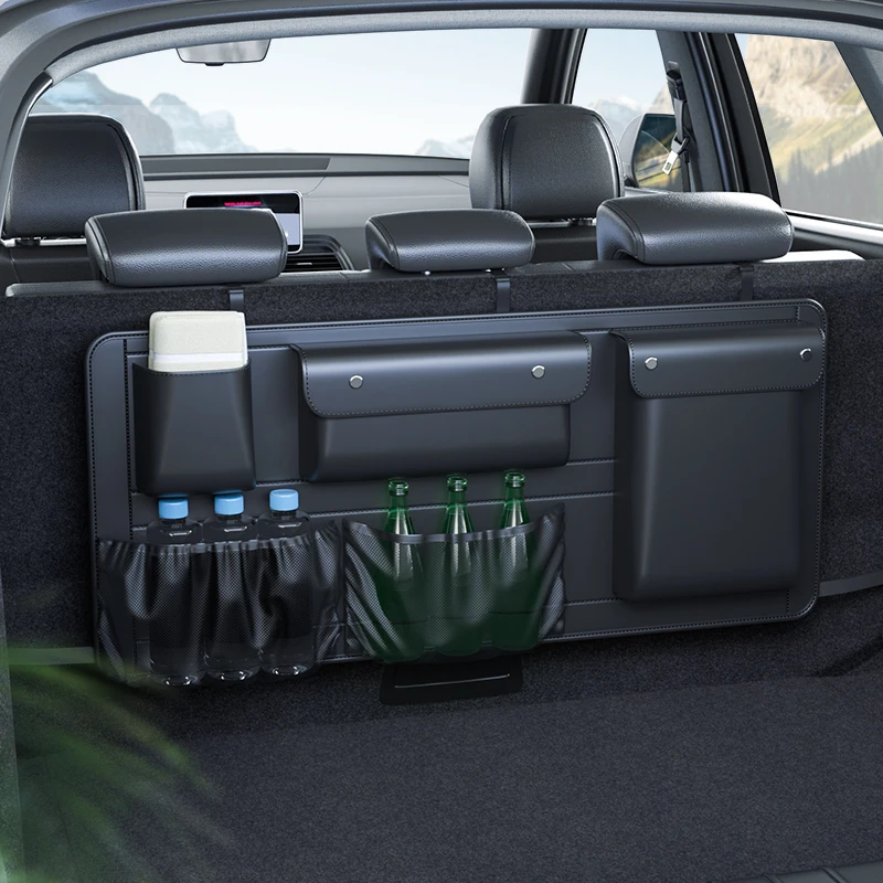 

2025 Multifunctional Car Storage Bag Organizer Trunk Storage with Outdoor Glove Compartment for Vehicle Organization
