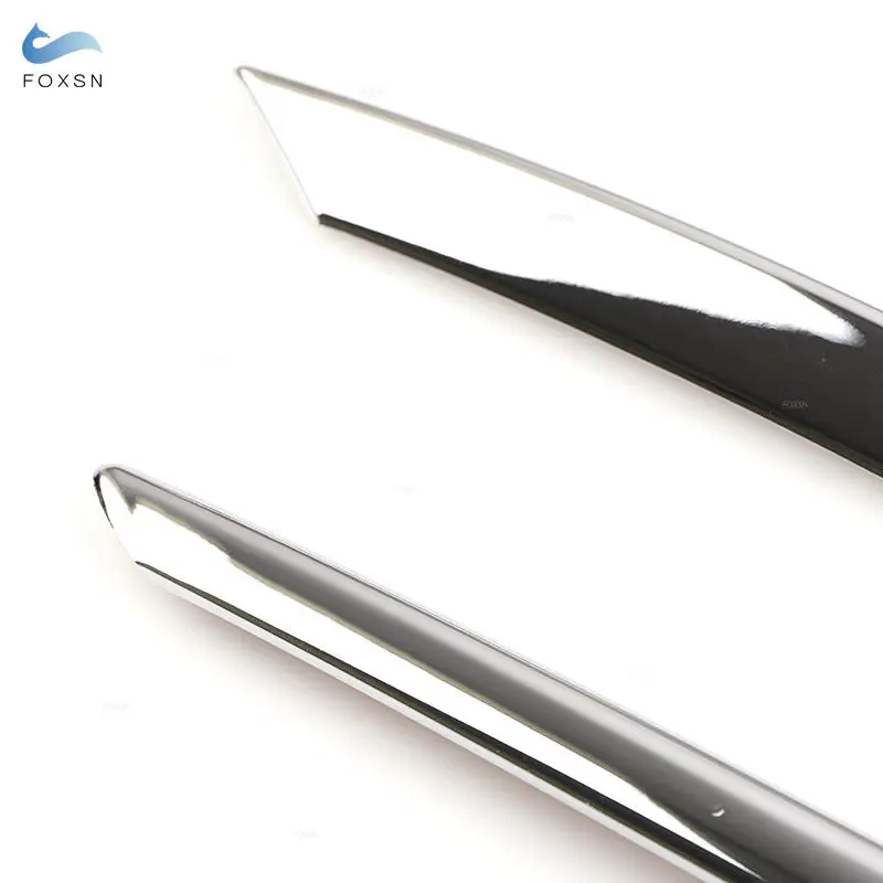 

ABS Silver Car Accessories For Volvo XC60 2018 2019 2020 2021 2022 2023 2024 2025 Car Front Rear Fog Light Lamp Cover Trim