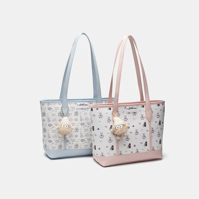 

Niche girl bag tote bag large capacity cute