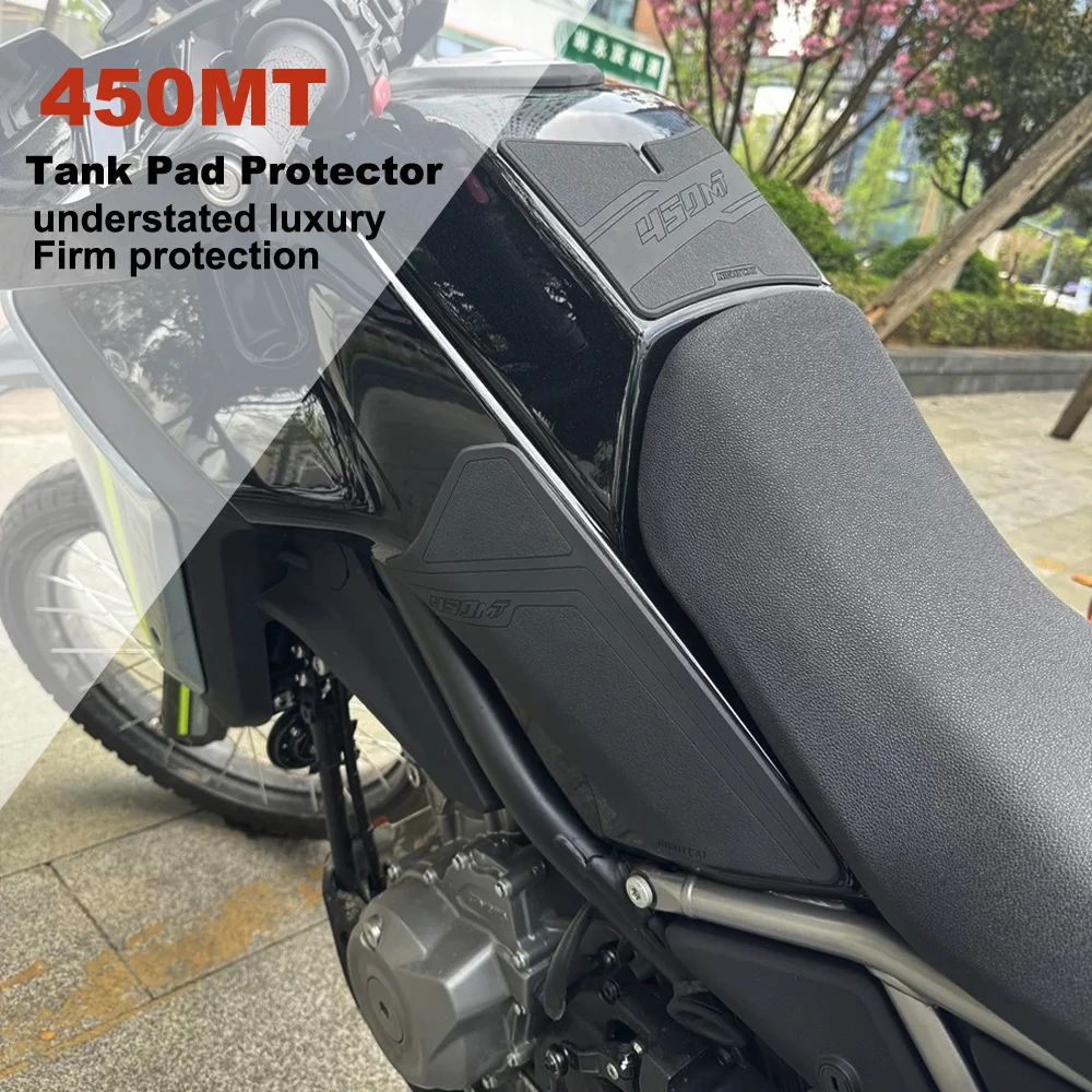 

2024 For CFMOTO 450MT MT450 CF 450 MT 2025 Motorcycle Tank Pad Protector Sticker Decal Gas Knee Tank Traction Pad Side