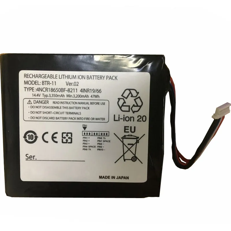 BTR-11 High Quality Battery 14.4V 3350mAh for Fujikura FSM-21S 22S 27S 28S 31S 37S 38S 41S FSM21S FSM22S FSM27S FSM28S Brand New