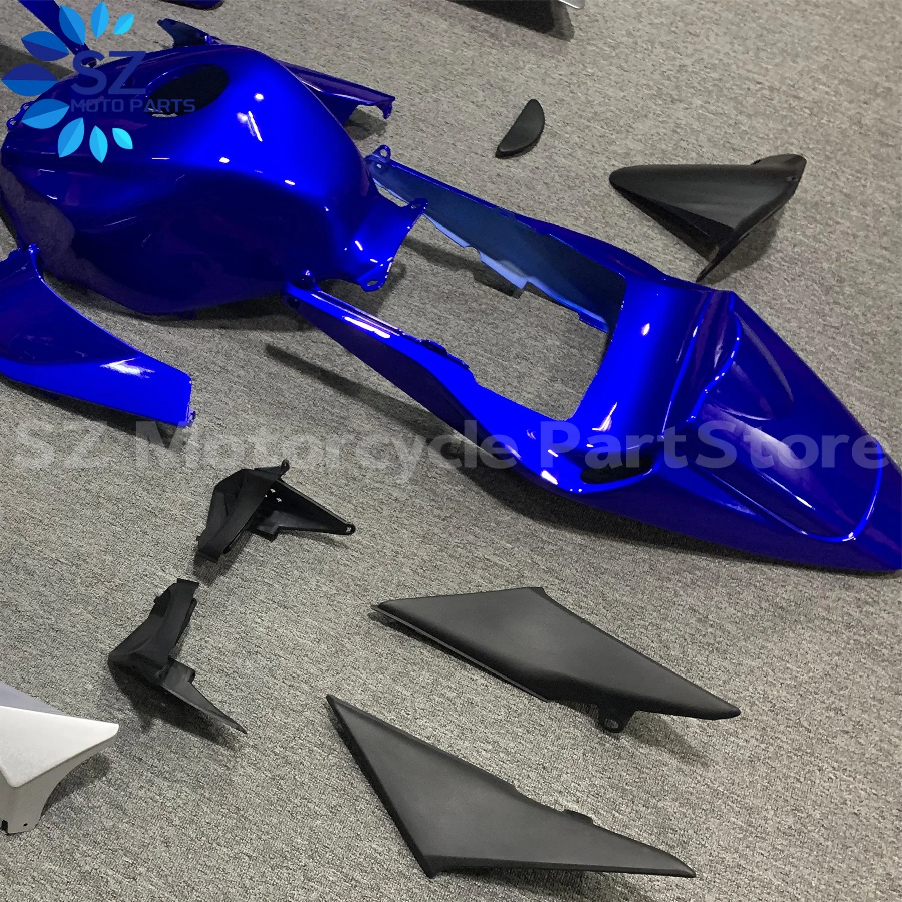 CBR600RR F5 03 04 CBR 600RR CBR 600 RR f5 2003 2004용 오토바이 페어링 키트, ABS 쉘 보호 페어링 키트