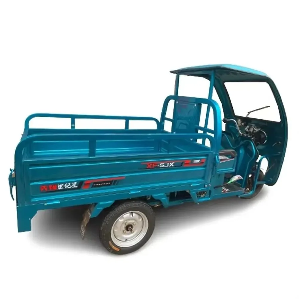 2026 New Factory Custom Electric Cargo Tricycle, Heavy-Duty Three-Wheeled Utility Bike with Large Stock Ready for
