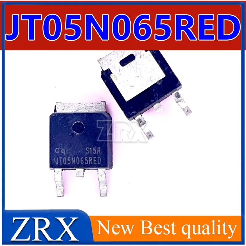 10Pcs/Lot Original JT05N065RED patch T 0-252 N channel 12A 650V IGBT field tube