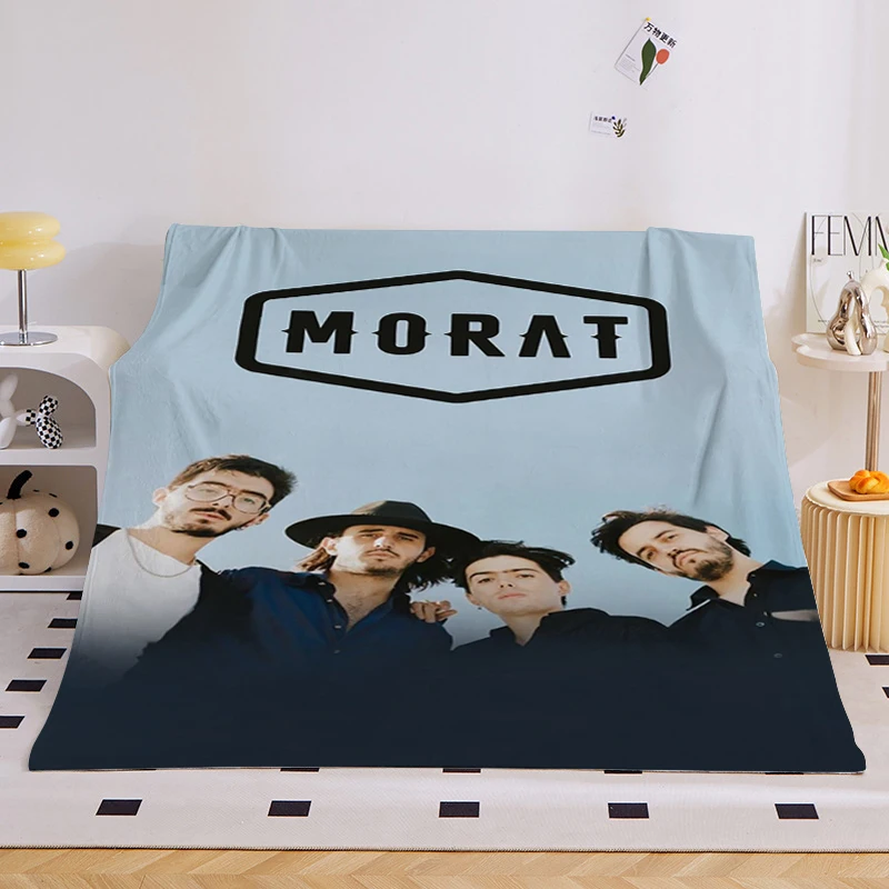 

Digital Print Custom Blanket Sofa Winter B-Morats Microfiber Bedding Warm Winter King Size Bed Fleece Nap Fluffy Soft Blankets