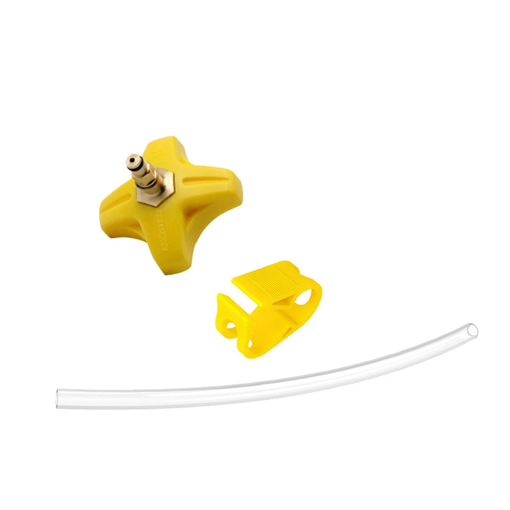 

1PC Bicycle DOT Oil Bleeding Tool Bike Yellow Disc Brake Oil Filling Joint Edge Adapter For-SRAM Guide Level Level Force