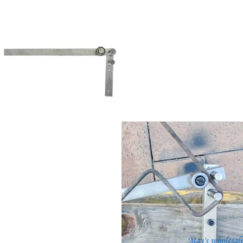 

Ручной гибочный станок Стальной стержень Крюк для корзины Железный стальной гибочный станок Аксессуары 448A