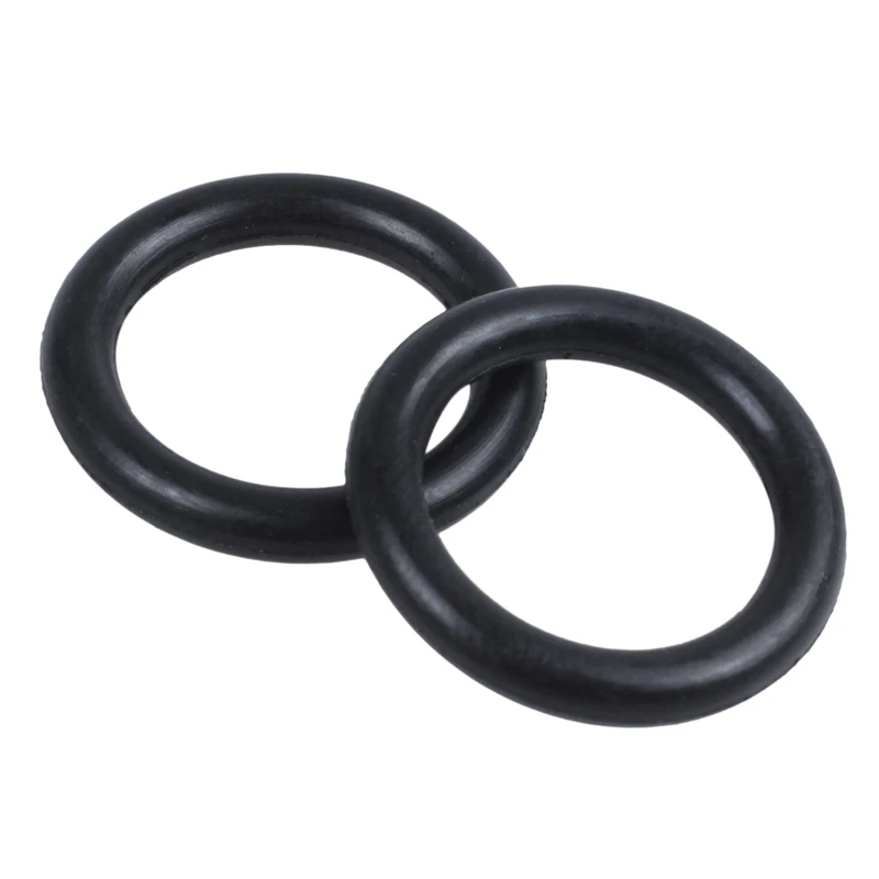 A63K-20 Pcs Black Rubber Oil Seal O-Rings Seals Washers, 10 Pcs 16 X 2.5 X 11Mm & 10 Pcs 8 X 4 X 2 Mm