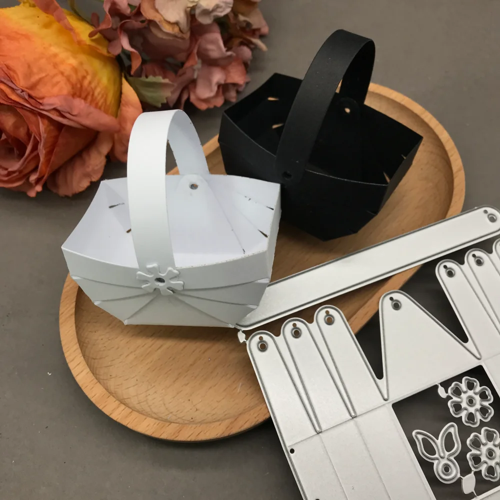 1pcs metal cutting dies cut die mold Basket Decoration Scrapbook paper craft blade punch stencils dies