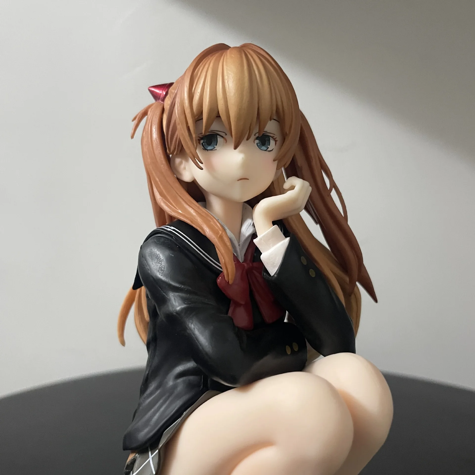 

15 см аниме EVA NEON GENESIS EVANGELION Asuka Langley Soryu фигурки в студенческом стиле модель из ПВХ игрушки кукла орнамент коллекционные подарки