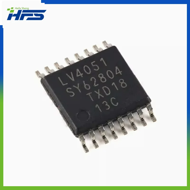 

5pcs Original genuine 74LV4051PW, 118 TSSOP-16 8-channel analog multiplexer/demultiplexer