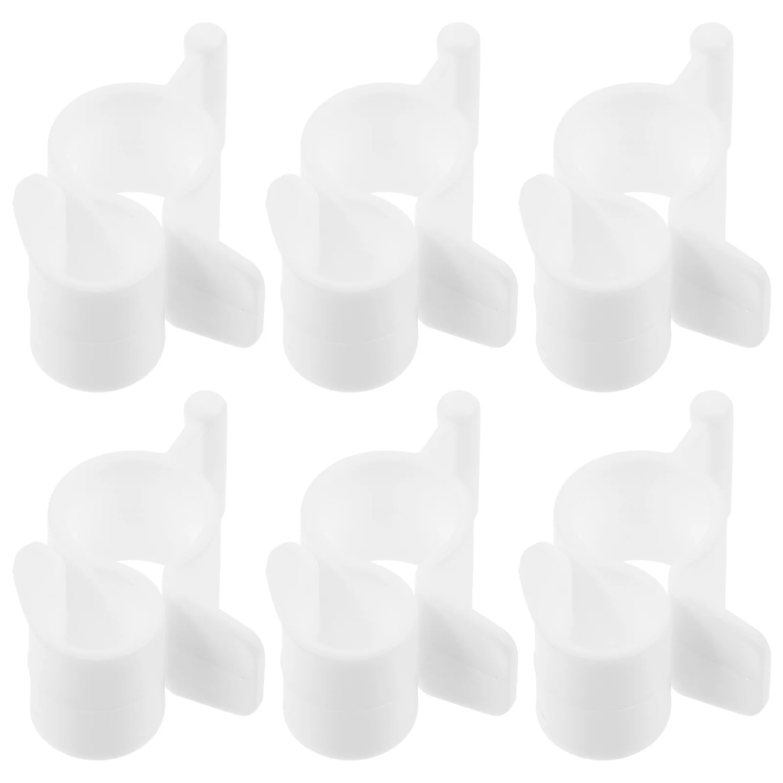 

10Pcs Rv Awning Hooks Plastic Durable Camper Hangers for Trailer Rope Lights Outdoor Camping Supplies Awning Hooks