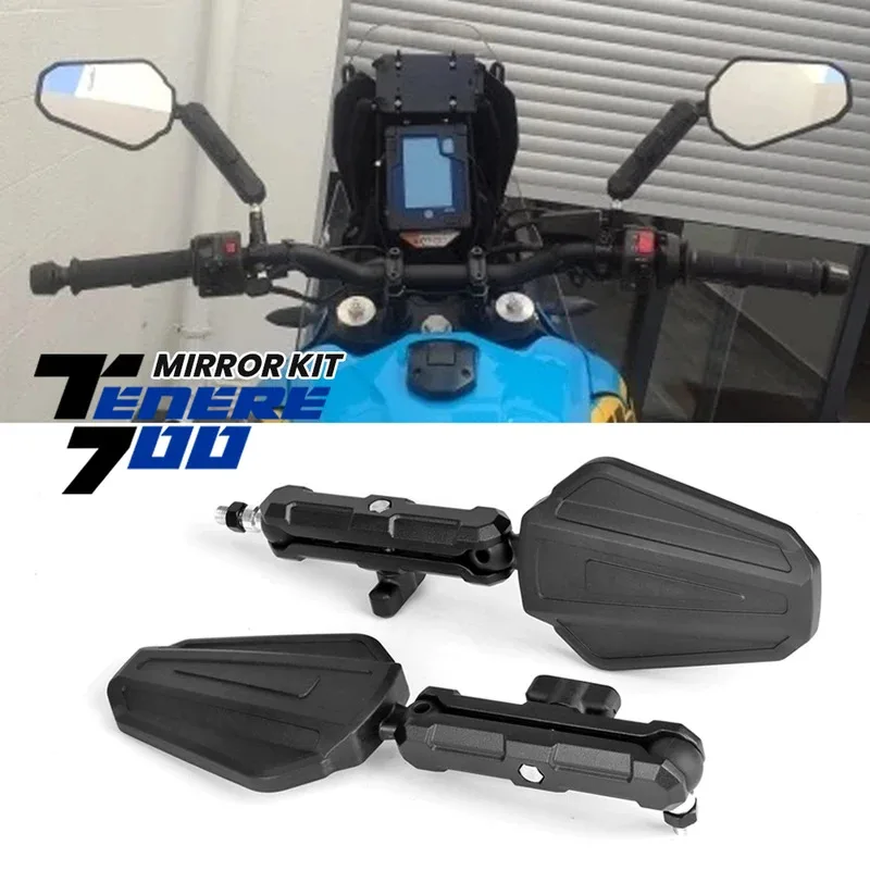 Specchietti Retrovisori Pieghevoli per Moto YAMAHA TENERE 700 Tenere700 World Raid Adventure ADV