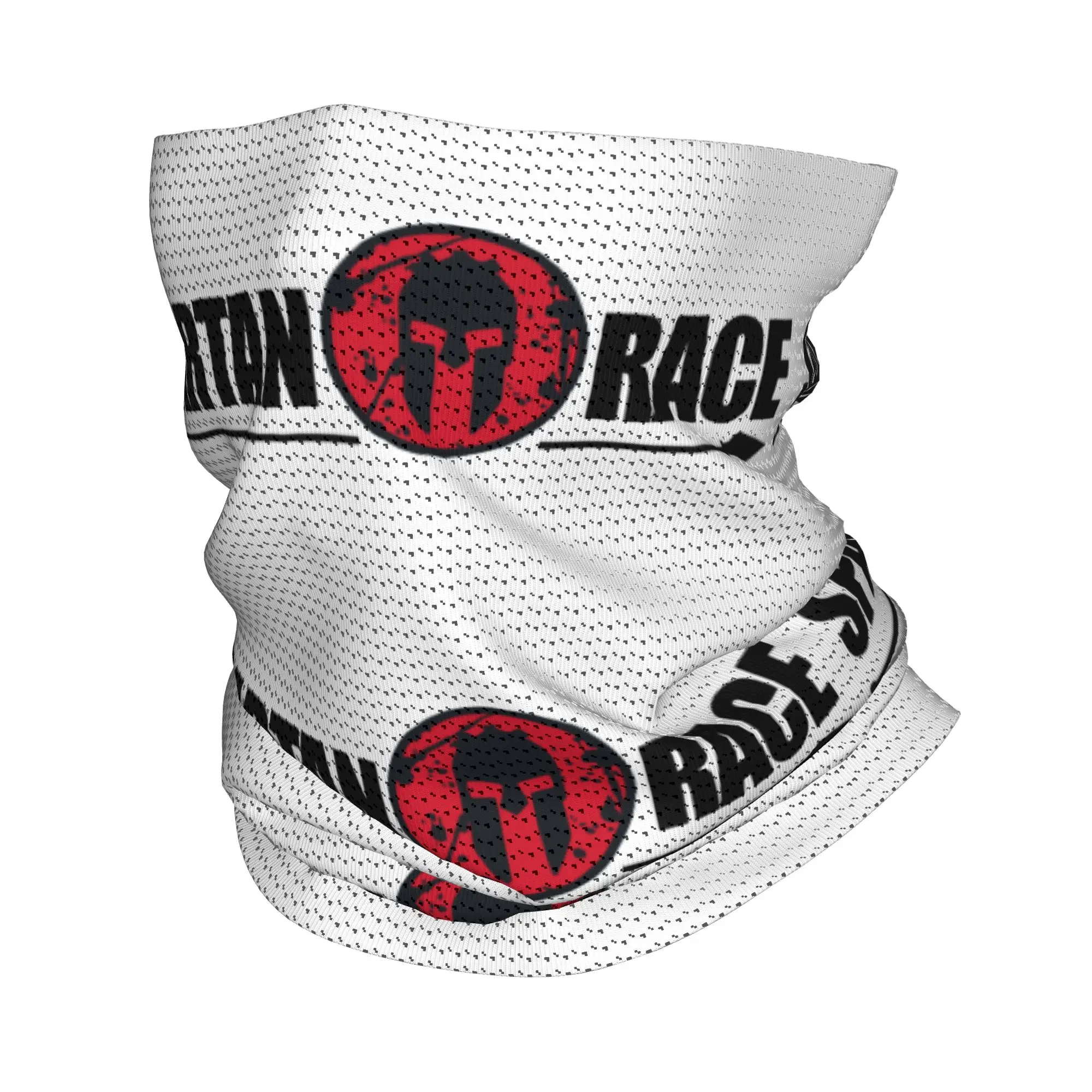 

Custom Sparta Spirit Spartan Race Bandana Neck Warmer Men Women Winter Hiking Ski Scarf Gaiter Face Cover