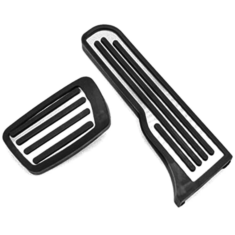 1 Set Accelerator Pedal Car AT Gas Fuel Brake Foot Pedal Cover For Chevrolet Camaro HSV Camaro 2016 - 2018