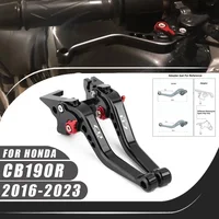 Palanca de tambor de manija de embrague de freno, accesorios de motocicleta CNC para Honda CB190R 2016-2023