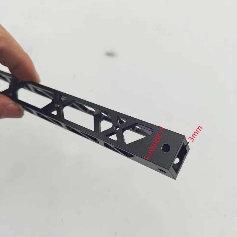 Funssor Ratrig V-core 4 3D Printer VC4 CNC Aluminum Gantry Tube Ultra Lightweight X-Beam Gantry X-Axis Square Tube for Enhanced