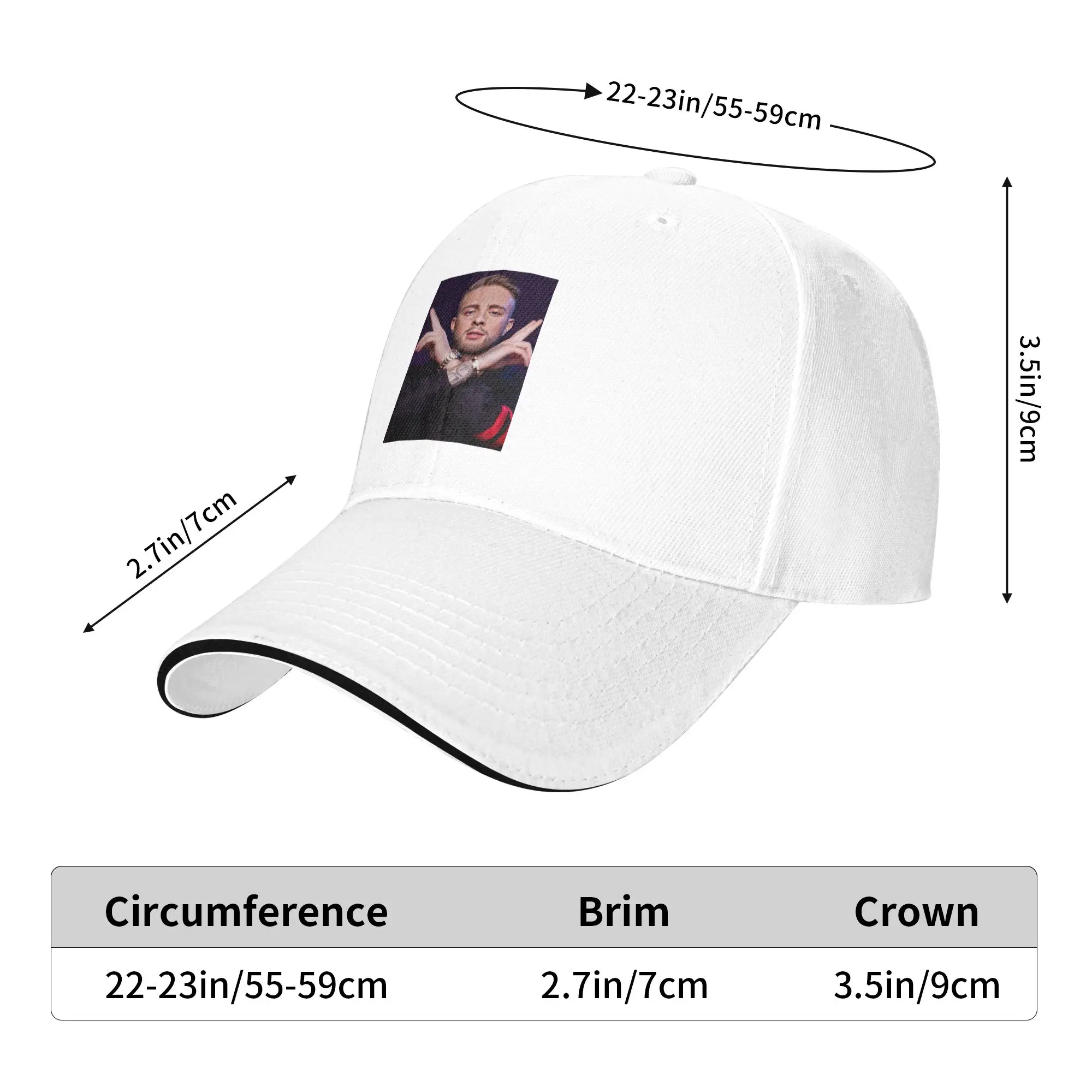 Egor Kreed Cap Casual Baseball Caps Adjustable Hat Hip Hop Summer Unisex Baseball Hats Customizable