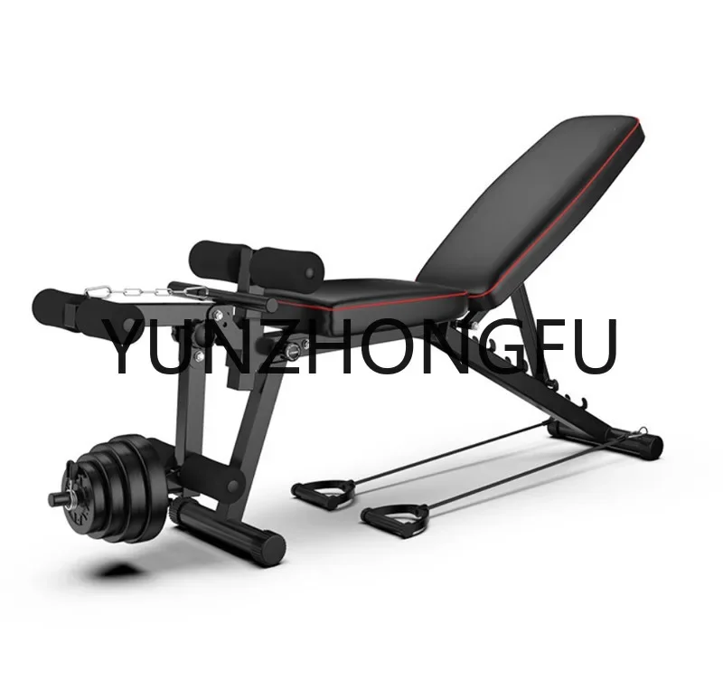 Bench Press Adjustable Floor Bench Multi-Family Fitness Equipment Fitness Bench Exercise