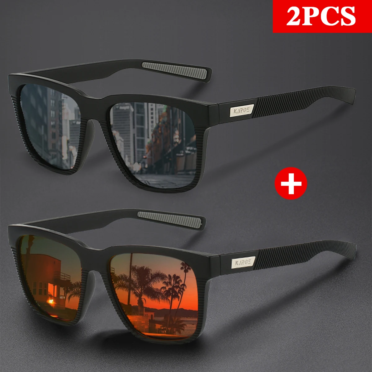 

KAROS Professional Polarized Lenses For Drivers Reduce Eye Strain And Block Harsh Glare For Comfortable Drives