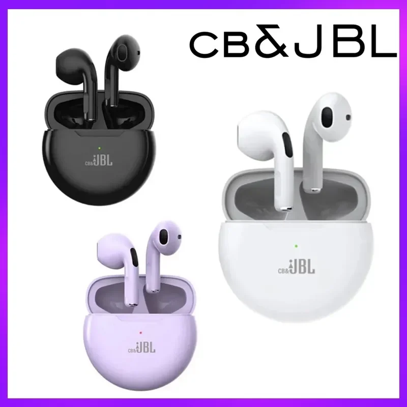 

Original Air Pro 6 TWS Wireless Bluetooth Earphones Mini Pods Earbuds Earphone Headset For Xiaomi Android Apple iPhone Headphone