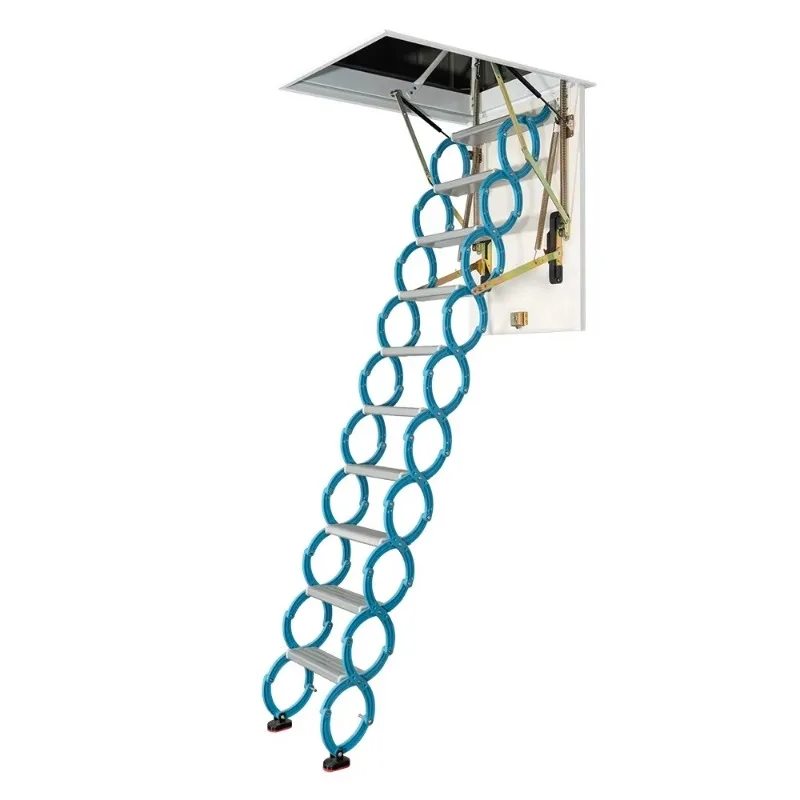 

Fiberglass Telescopic Ladder 5M 7M Telescopic Stair Ladder Double Aluminium Foldable Telescopic Extension Ladder